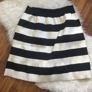 DOWNEAST Striped Skirt